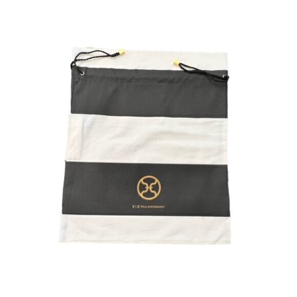 VIX PAULA HERMANNY Drawstring Logo Dust Bag 12.5 x 15 in Travel Storage Designer - Picture 5 of 8